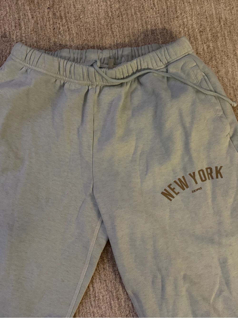 RARE Skims Limited Edition New York Flagship 1st Anniversary Sweatpants - Size M